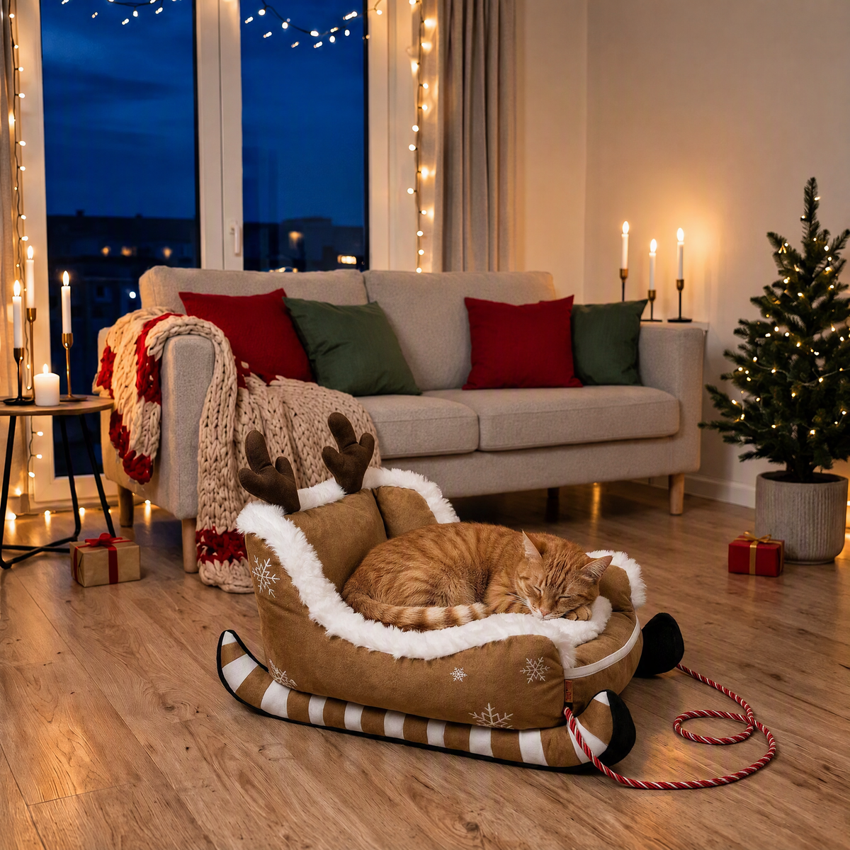 Helgas Weihnachtsschlitten