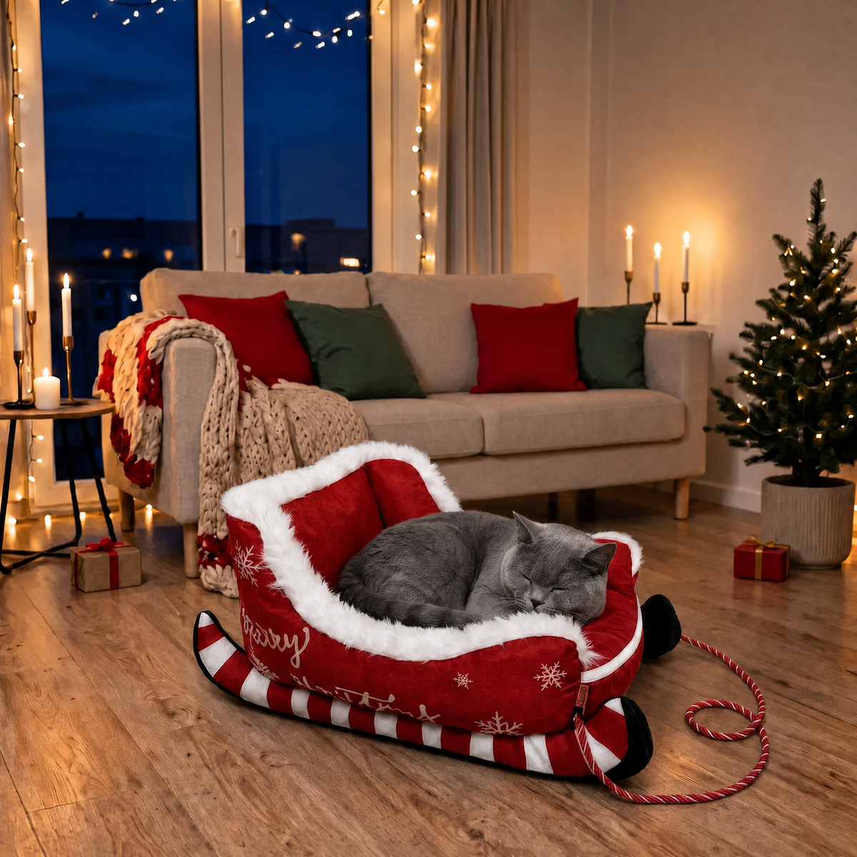 Helgas Weihnachtsschlitten